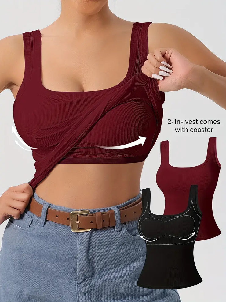Loose Cami with Built-in Tank Top 🔥BUY 3 GET 1 FREE🔥