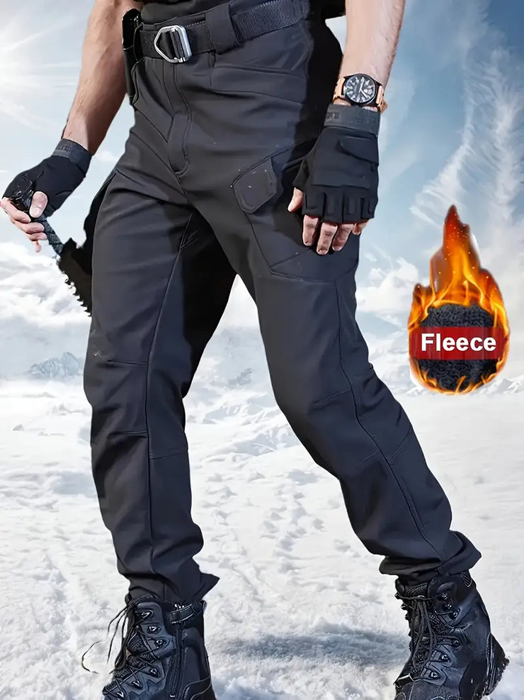 š„Imported en's Multi Pocket Fleece Warm Tactical Pants š„