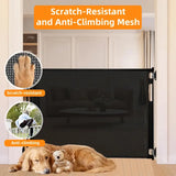 🔥Baby Door Stair Guard Pet Dog Retractable Safety Door Gate Portable🔥