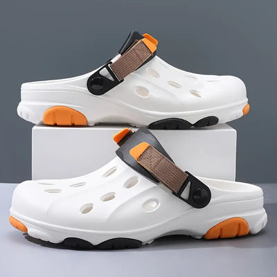 🔥Men's Imported Anti-slip Soft Slider-DA-White🔥