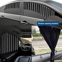 🔥Universal Fit Magnetic Car Side Window Privacy Sunshade (4pcs) | COLOR- BLACK🔥