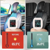 🔥Universal Fit Magnetic Car Side Window Privacy Sunshade (4pcs) | COLOR- BLACK🔥