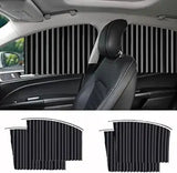🔥Universal Fit Magnetic Car Side Window Privacy Sunshade (4pcs) | COLOR- BLACK🔥