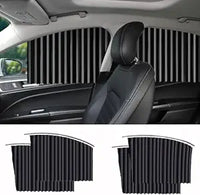 🔥Universal Fit Magnetic Car Side Window Privacy Sunshade (4pcs) | COLOR- BLACK🔥