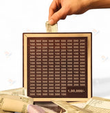 🔥Personalized Wooden Money saving Piggy Bank (BIG SIZE)🔥