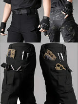 🔥Imported en's Multi Pocket Fleece Warm Tactical Pants 🔥