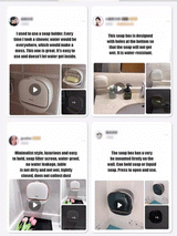 High-grade drain light luxury soap box with lid 🔥BUY 1 GET 1 FREE🔥