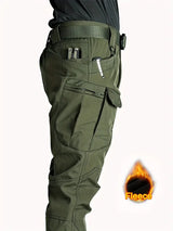 🔥Imported en's Multi Pocket Fleece Warm Tactical Pants 🔥