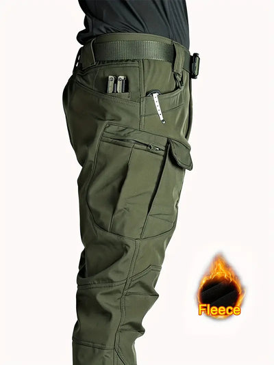 🔥Imported en's Multi Pocket Fleece Warm Tactical Pants 🔥