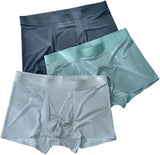 🔥❄️Men's Large Size Ice Silk Breathable Briefs (Multicolor, Pack of 10)❄️🔥