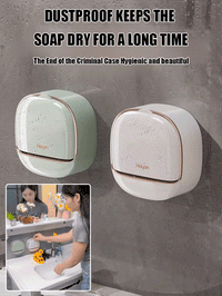 High-grade drain light luxury soap box with lid 🔥BUY 1 GET 1 FREE🔥