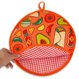 Roti-Chapati (Pizza) Warmer Pouch-- 🔥Buy1 Get 1 Free💥