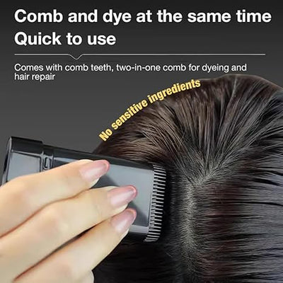 💥 Instant Hair Colour Stick with a built-in Comb 💥 2-in-1 Touch-Up Comb 💥