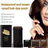 💥 Instant Hair Colour Stick with a built-in Comb 💥 2-in-1 Touch-Up Comb 💥
