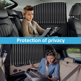 🔥🔥Universal Fit Magnetic Car Side Window Privacy Sunshade (4pcs) | COLOR- BLACK🔥🔥
