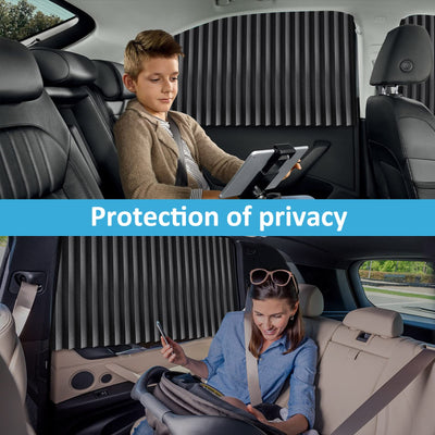 🔥🔥Universal Fit Magnetic Car Side Window Privacy Sunshade (4pcs) | COLOR- BLACK🔥🔥