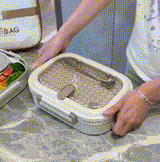Microwaveable Stainless Steel Insulated Bento Box- 🔥 BUY 1 GET 1 FREE 🔥