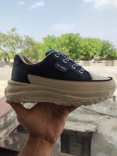 Korean Style Premium Women's Sneakers - Black- Rating (4.3 ⭐⭐⭐⭐⭐)