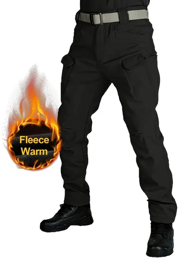 🔥Imported en's Multi Pocket Fleece Warm Tactical Pants 🔥
