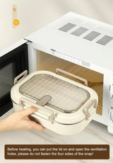 Microwaveable Stainless Steel Insulated Bento Box- 🔥 BUY 1 GET 1 FREE 🔥