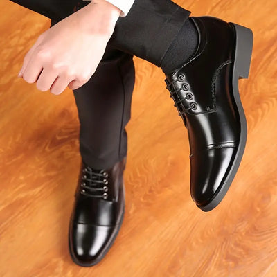 🔥Men's Black Original Leather Formal Shoes🔥