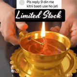 100% Original Akhand Diya Brass- 🔥BUY 1 GET 1 FREE🔥-Pre Diwali Sale 🔥N