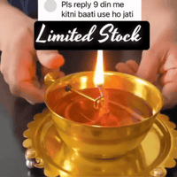 100% Original Akhand Diya Brass- 🔥BUY 1 GET 1 FREE🔥-Pre Diwali Sale 🔥N