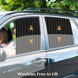 🔥🔥Universal Fit Magnetic Car Side Window Privacy Sunshade (4pcs) | COLOR- BLACK🔥🔥