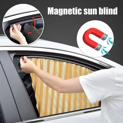 🔥🔥Universal Fit Magnetic Car Side Window Privacy Sunshade (4pcs) | COLOR- BLACK🔥🔥