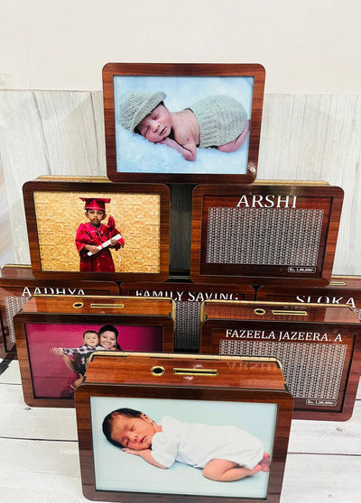 🔥🔥Personalized Wooden Money saving Piggy Bank🔥🔥