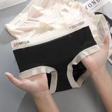 Ice Silk Ultra-Thin Breathable Seamless Womens Panties Multicolor (Pack of 3)