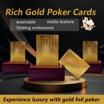 🔥Imported Rich Gold Poker Playing Cards🔥