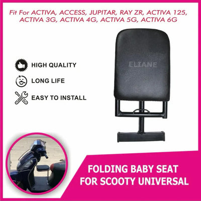 🔥🔥Portable Baby Seat for Scooters – Safe, Secure & Comfortable Rides🔥🔥