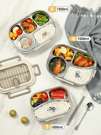 Microwaveable Stainless Steel Insulated Bento Box- 🔥 BUY 1 GET 1 FREE 🔥