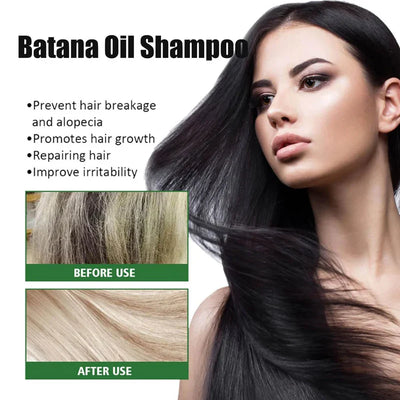 Batana Oil Shampoo for Hair Growth with Rosemary Extract 🌱✨ (100% Pure & Natural) - Buy 1 Get 1 Free🔥🔥