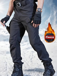 🔥Imported en's Multi Pocket Fleece Warm Tactical Pants 🔥