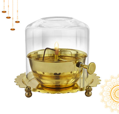 100% Original Akhand Diya Brass- 🔥BUY 1 GET 1 FREE🔥-Pre Diwali Sale 🔥SR