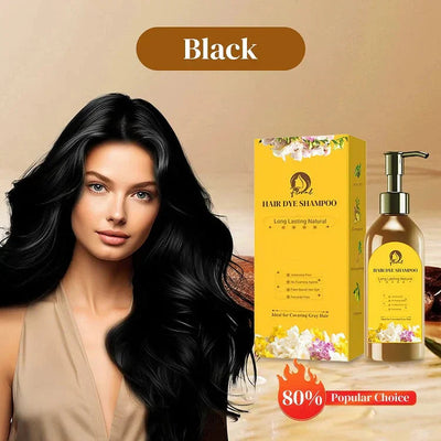 Japanese Long Lasting Natural Hair Dye Shampoo🧴Buy 1 Bottle ✨ Get 2 Bottle FREE ✨