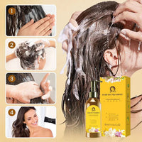 Japanese Long Lasting Natural Hair Dye Shampoo🧴Buy 1 Bottle ✨ Get 2 Bottle FREE ✨