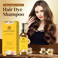 Japanese Long Lasting Natural Hair Dye Shampoo🧴Buy 1 Bottle ✨ Get 2 Bottle FREE ✨