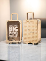 🔥🔥Personalized Wooden Traveler Money saving Piggy Bank🔥🔥