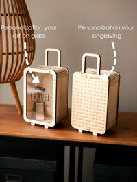 🔥🔥Personalized Wooden Traveler Money saving Piggy Bank🔥🔥