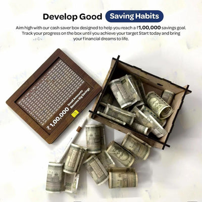 🔥🔥Personalized Wooden Money saving Piggy Bank🔥🔥